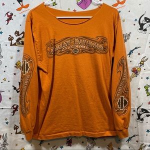 2003 Harley Davidson motorcycles long sleeve shirt